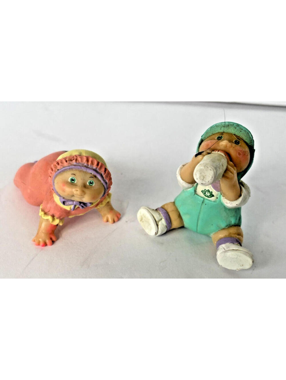Vintage Cabbage Patch kids PVC Preemies or Baby figures around 1.5" tall